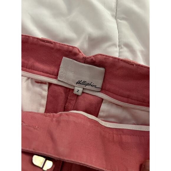 Phillip Lim 3.1 Pink Skinny Low-Rise Pants Size 2 - Picture 6 of 7